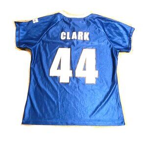 Indianapolis Colts Dallas Clark #44 Women's Large Blue NFL Jersey Football